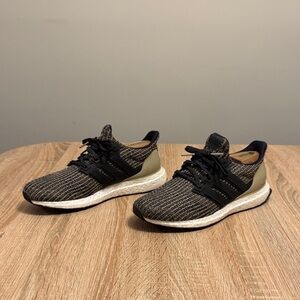 Adidas Black Beige Ultra Boosts